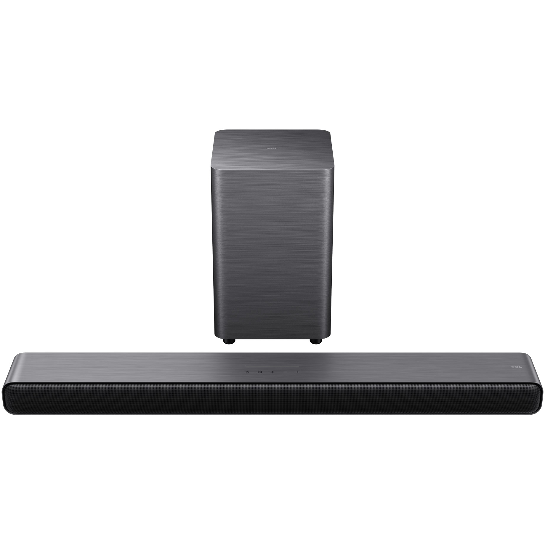 Soundbar TCL S55H, 2.1, 220W, Bluetooth 5.2, Dolby Atmos & DTS-Virtual:X, HDMI eARC, Subwoofer Wireless, Negru