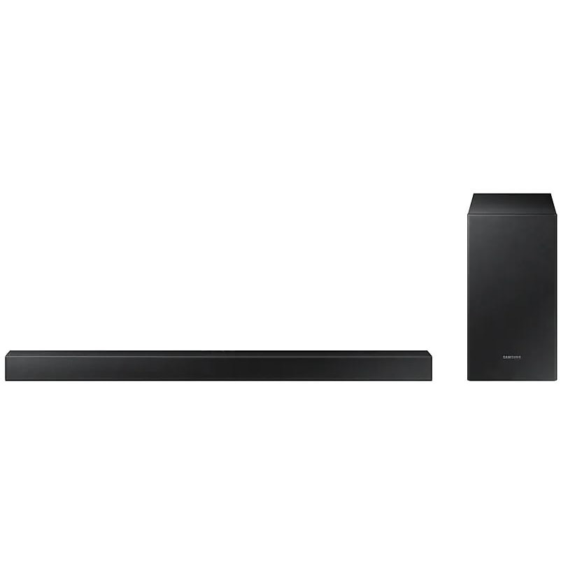 Soundbar Samsung HW-T450, 2.1 Canale, 200W, Wireless Subwoofer, Bluetooth