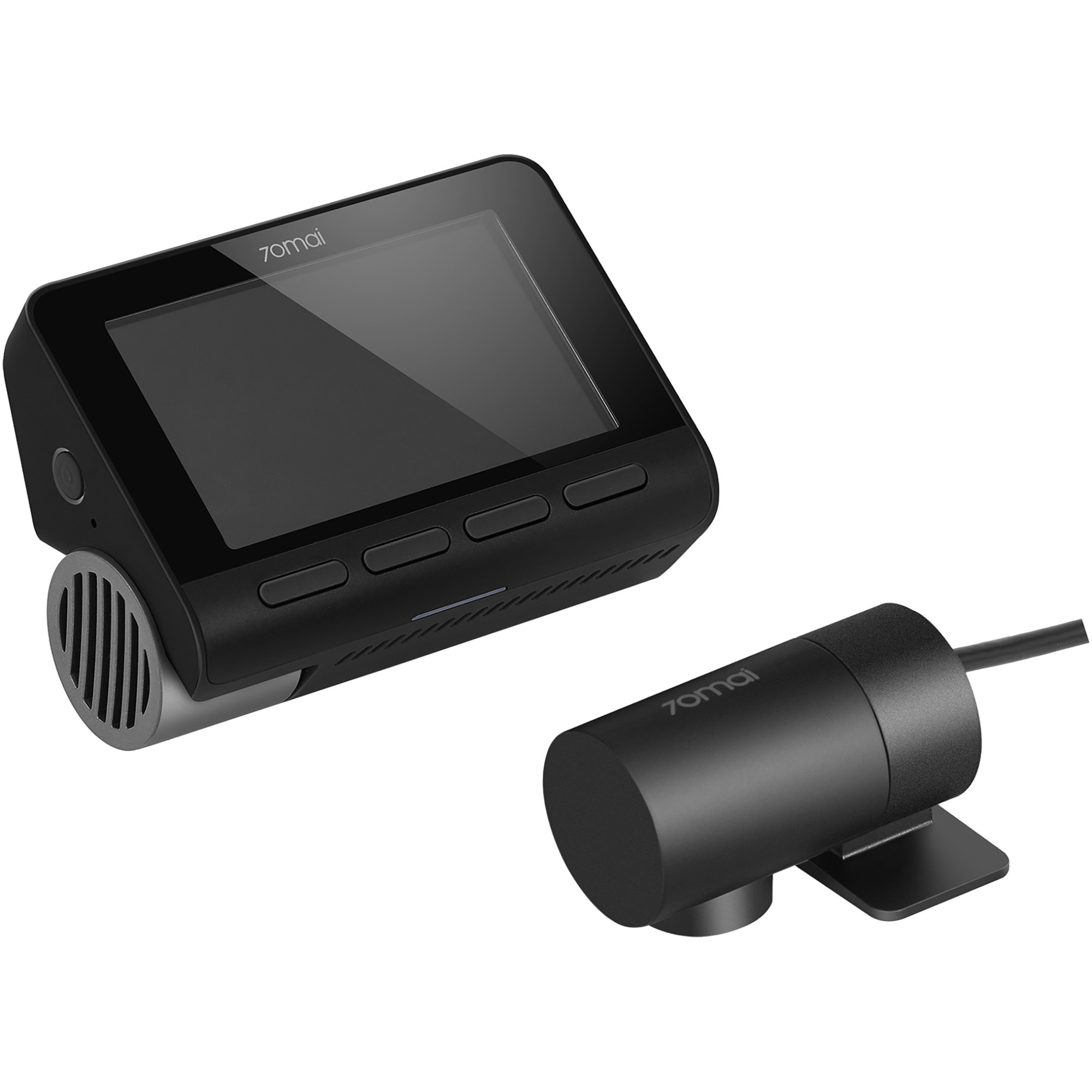 Cameră auto DVR Xiaomi 70mai A800S Dash Cam Pro Plus, 4K UltraHD, IPS 3.0", FOV 140°, ADAS, GPS, night vision, Wi-Fi + cameră spate 70mai RC06 Full HD 30 fps, unghi 130°