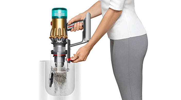 Dyson V12 Slim Detect Absolute (auriu, HEPA)
