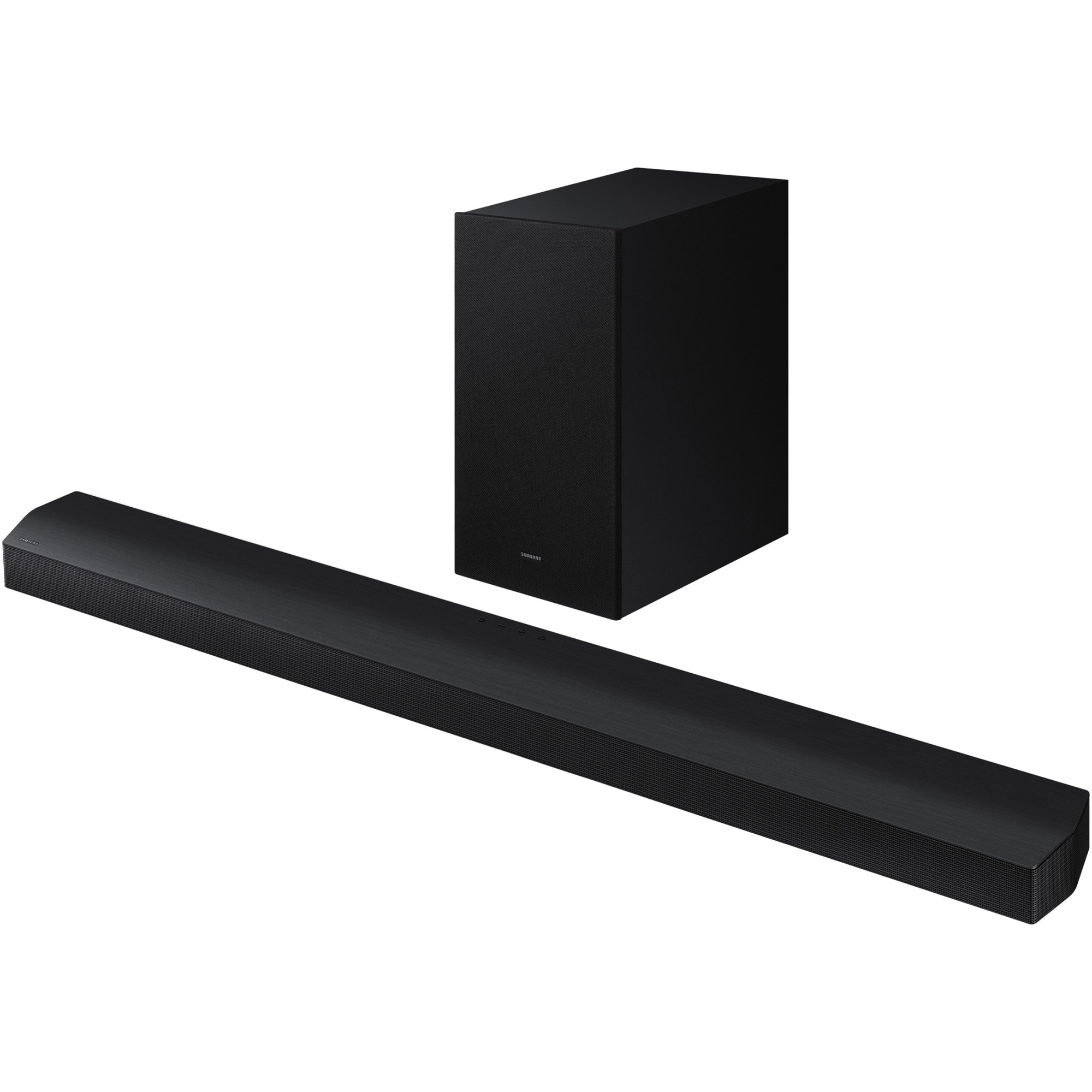 Soundbar Samsung HW-B750D, 5.1, 400W, Bluetooth, Subwoofer wireless, Dolby Digital, Negru