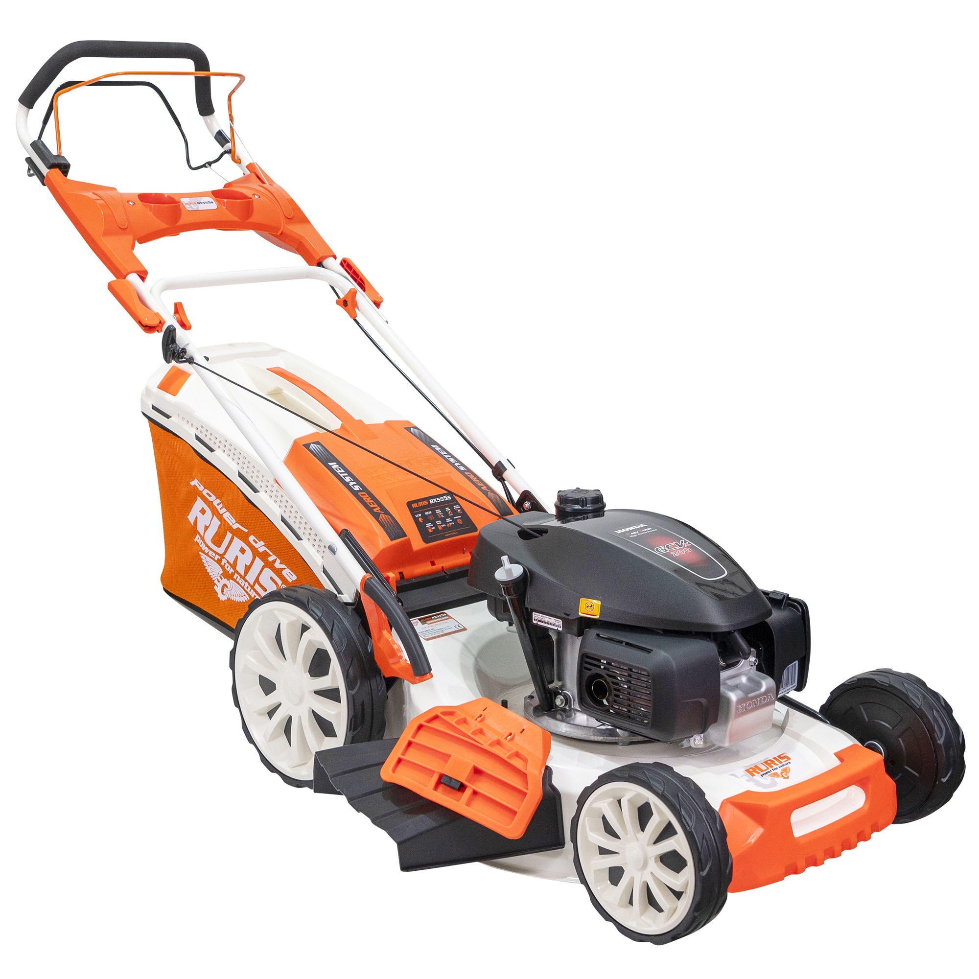 Ruris RX555S 53 cm, benzină autopropulsată, motor Honda 5,2 CP
