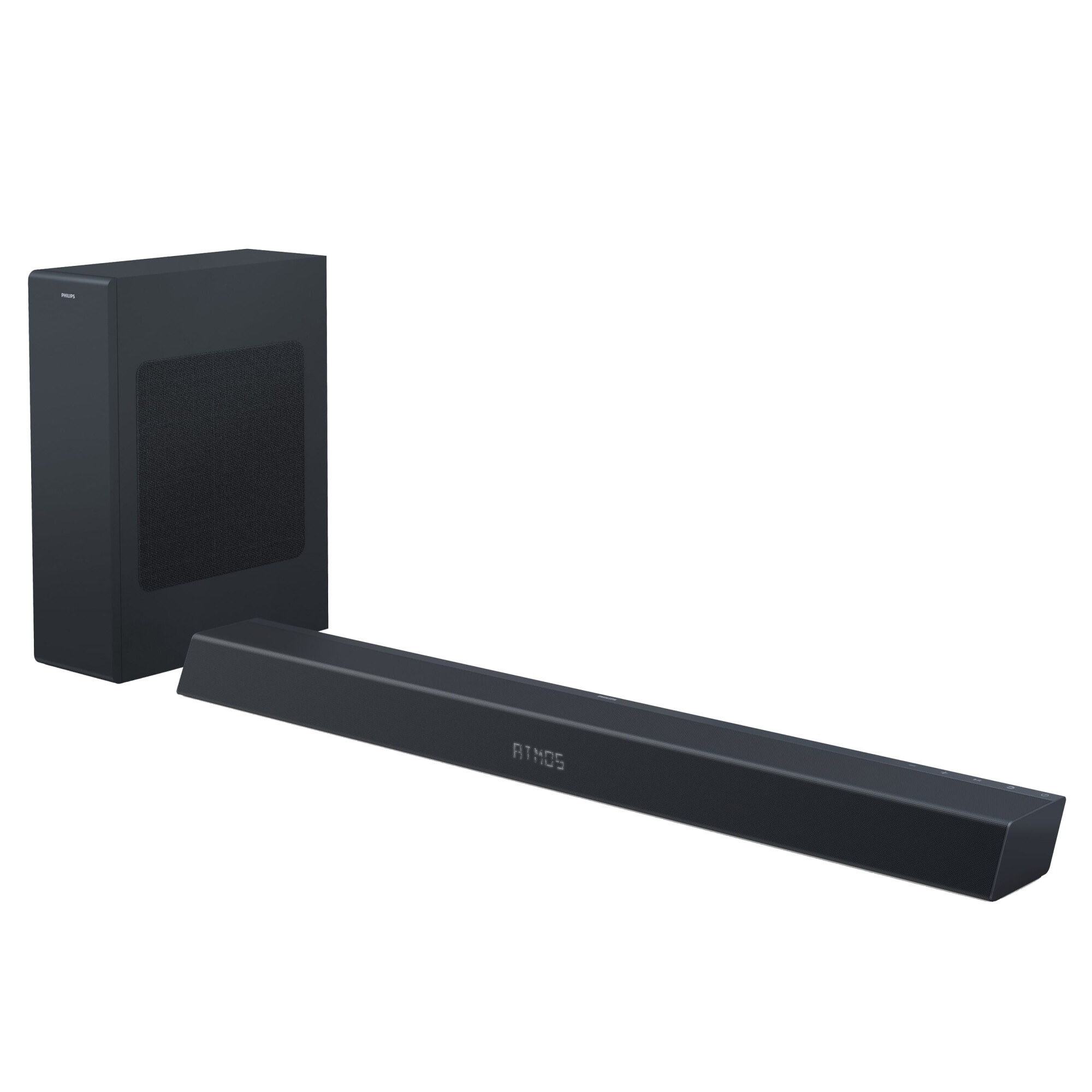 Soundbar Philips TAB8405/10, 2.1, 240W, Subwoofer Wireless, Dolby Atmos, Negru