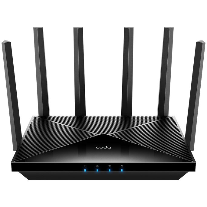 Router Wireless Cudy WR11000, BE11000, Tri-Band, Wi-Fi 7, Quad-Core 1.5GHz, 128MB/512MB Flash/RAM, 4 Porturi 2.5G, MLO, Cudy Mesh