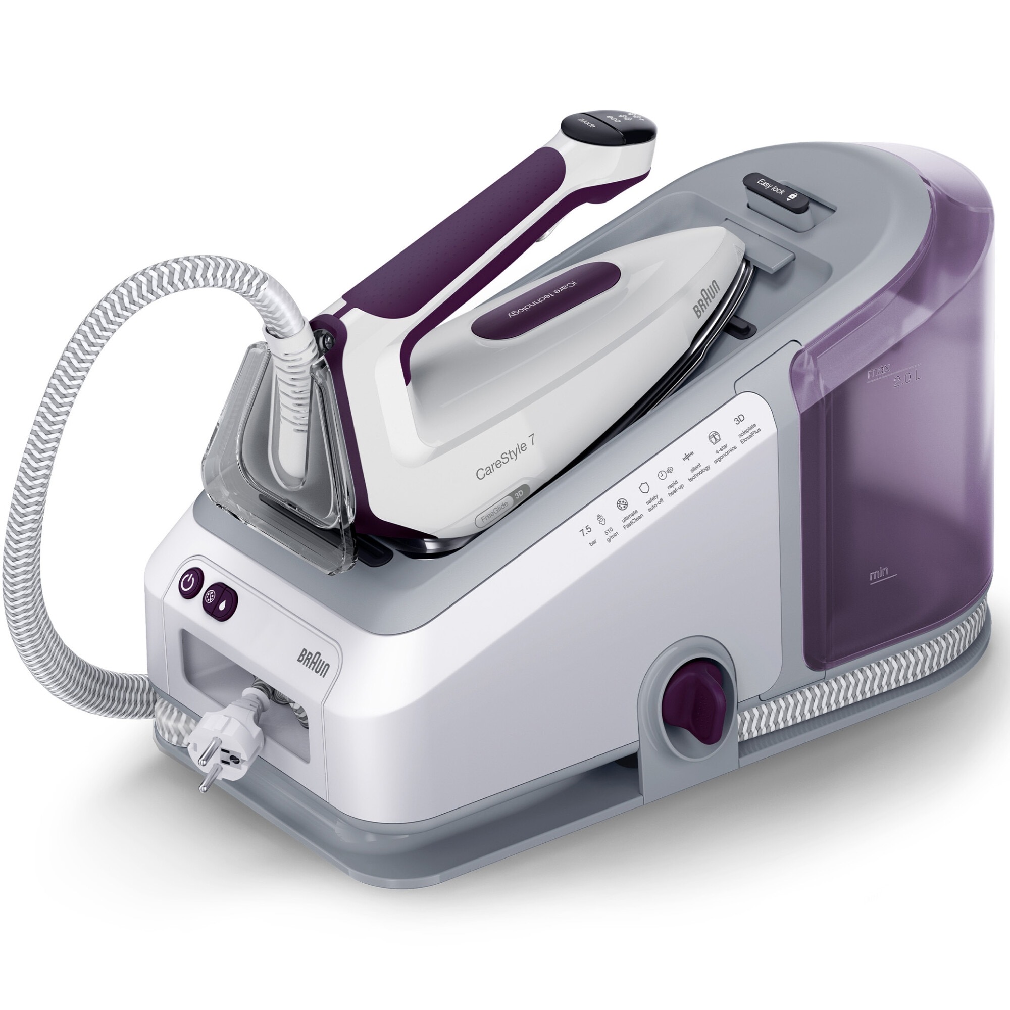 Braun CareStyle 7 IS7266VI, 7,5 bari, 550 g/min