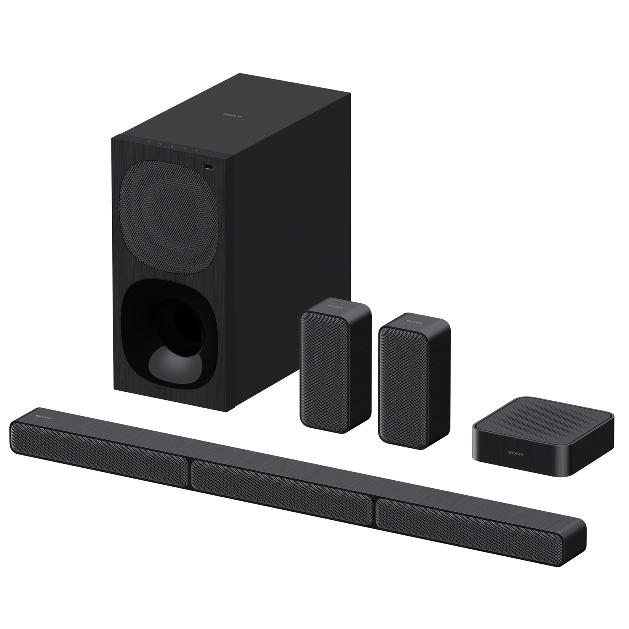 Soundbar SONY HT-S40R, 5.1, 600W, Bluetooth, Dolby Audio, Negru