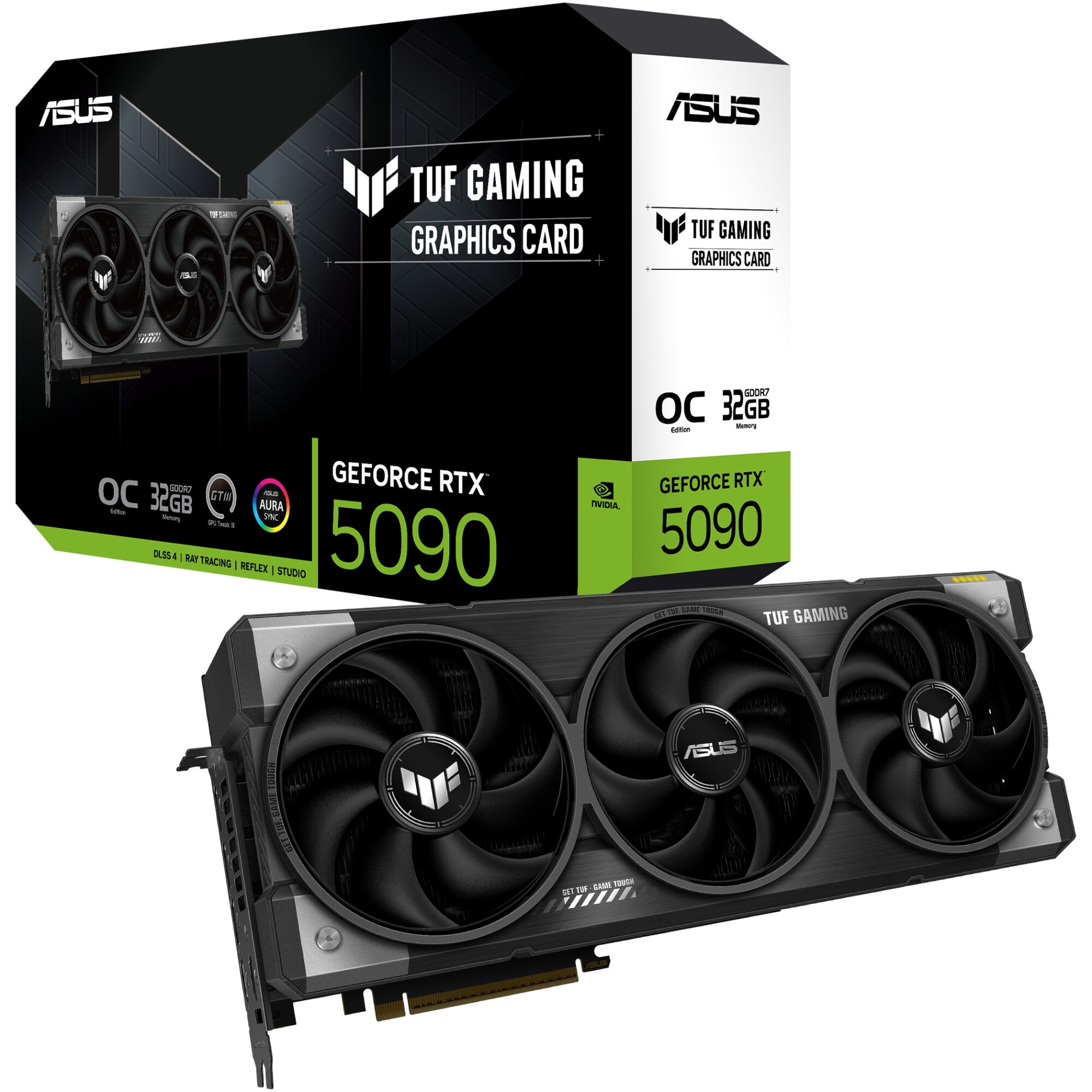 ASUS TUF Gaming GeForce RTX™ 5090 OC Edition, 32GB GDDR7, 512-bit