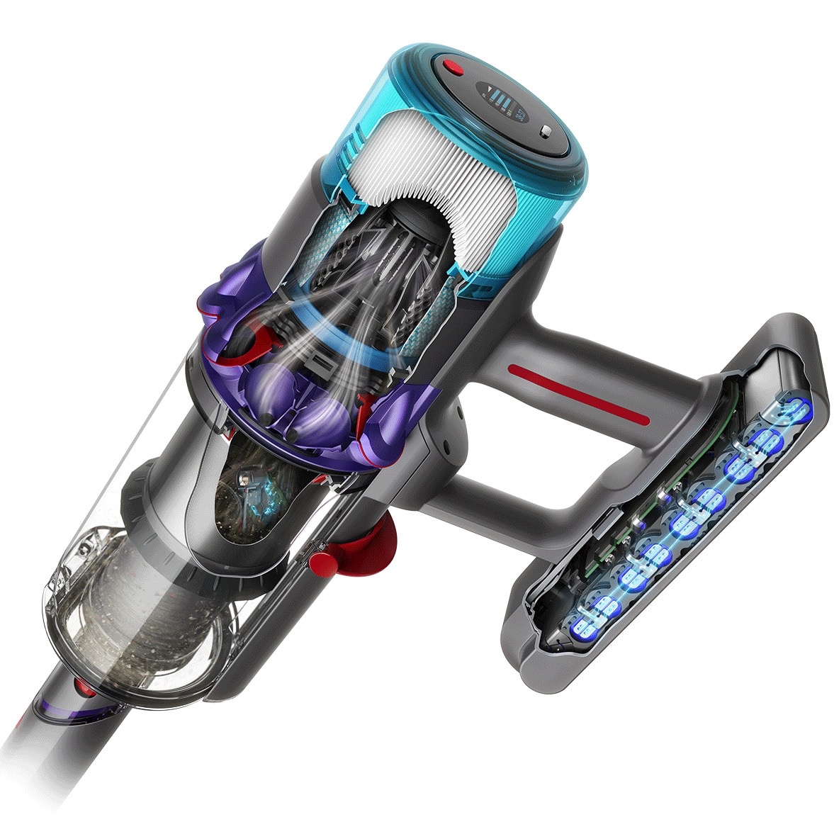 Dyson Gen5 Detect Absolute (mov/argintiu)