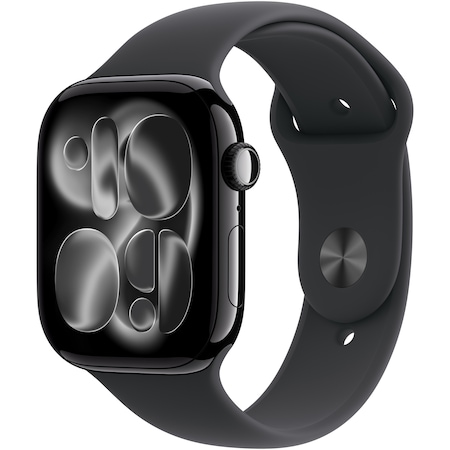 Apple Watch 11 GPS + Cellular 42mm Jet Black