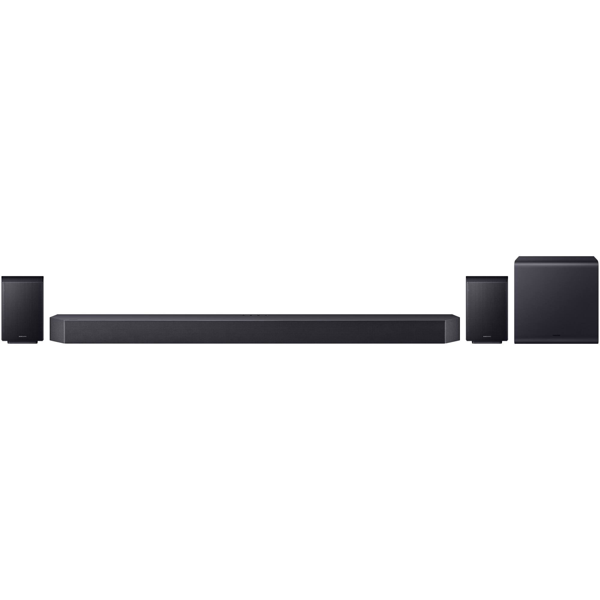 Soundbar Samsung HW-Q990F, 11.1.4, 756W, Bluetooth, Wi-Fi, Subwoofer & Kit wireless, Wireless Dolby Atmos, HDMI 2.1 eARC, Negru Titan